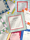 2026 Mini Funky Calendar Cards