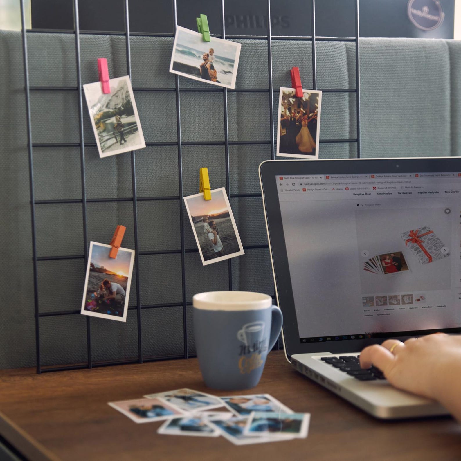 25+ Custom Mini 2x3 Photo Prints, Instant Film Style Keepsake, Anniversary Birthday Gift for Him, Family Photo Gift, Personalized Christmas Card