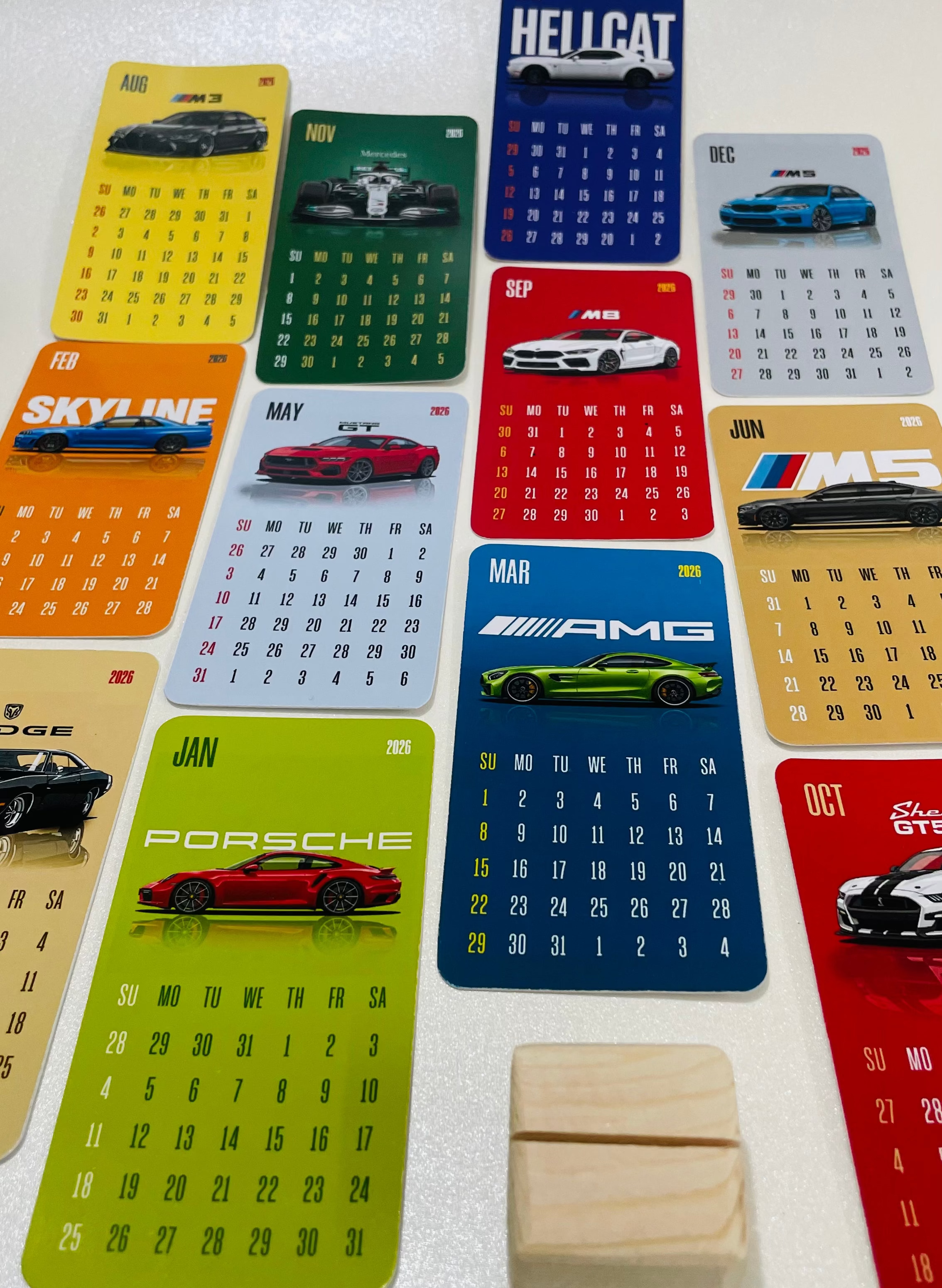 Motorsport Collector Edition Desk Calendar 2026