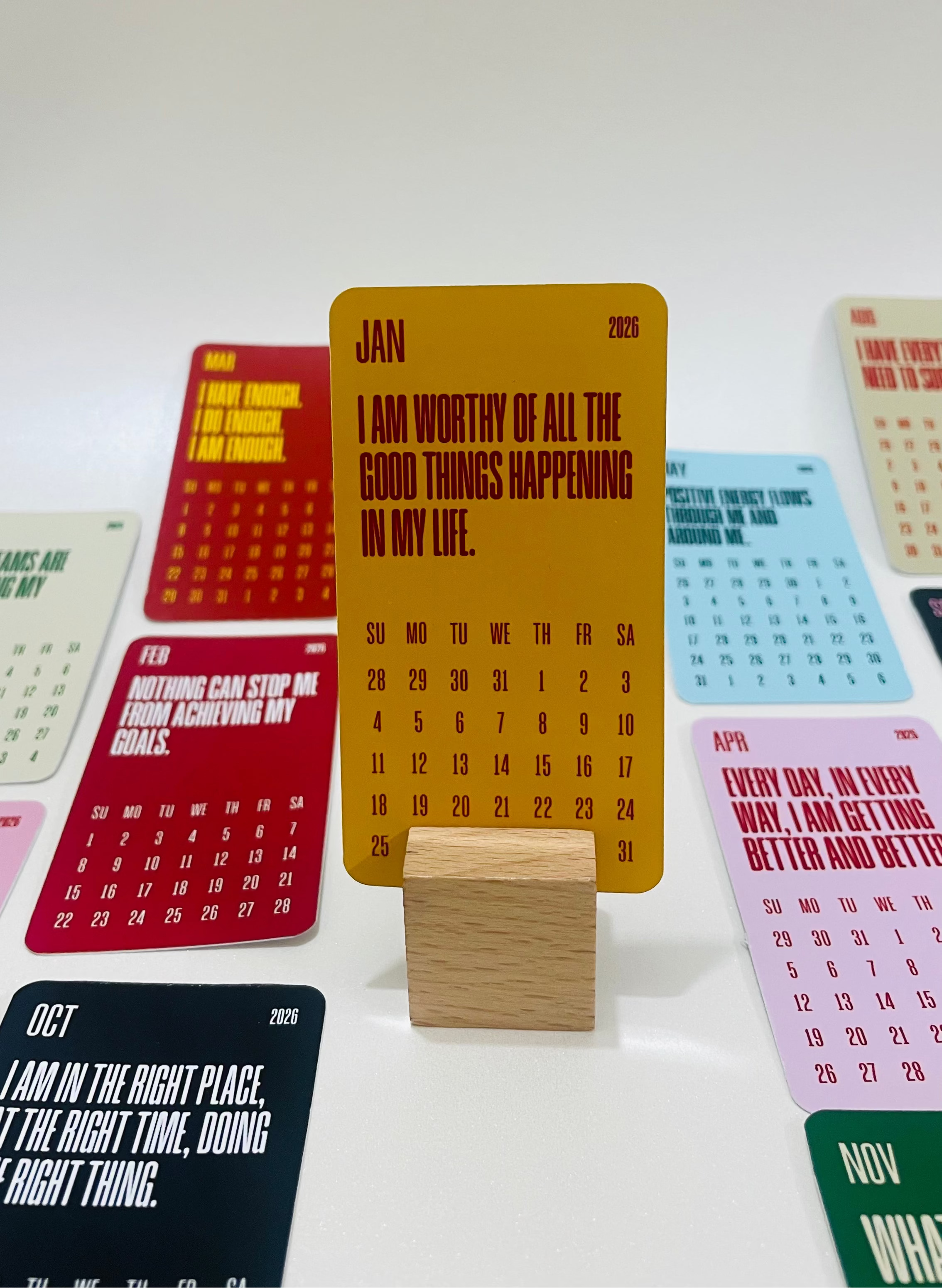 Success Mantra Desk Calendar 2026