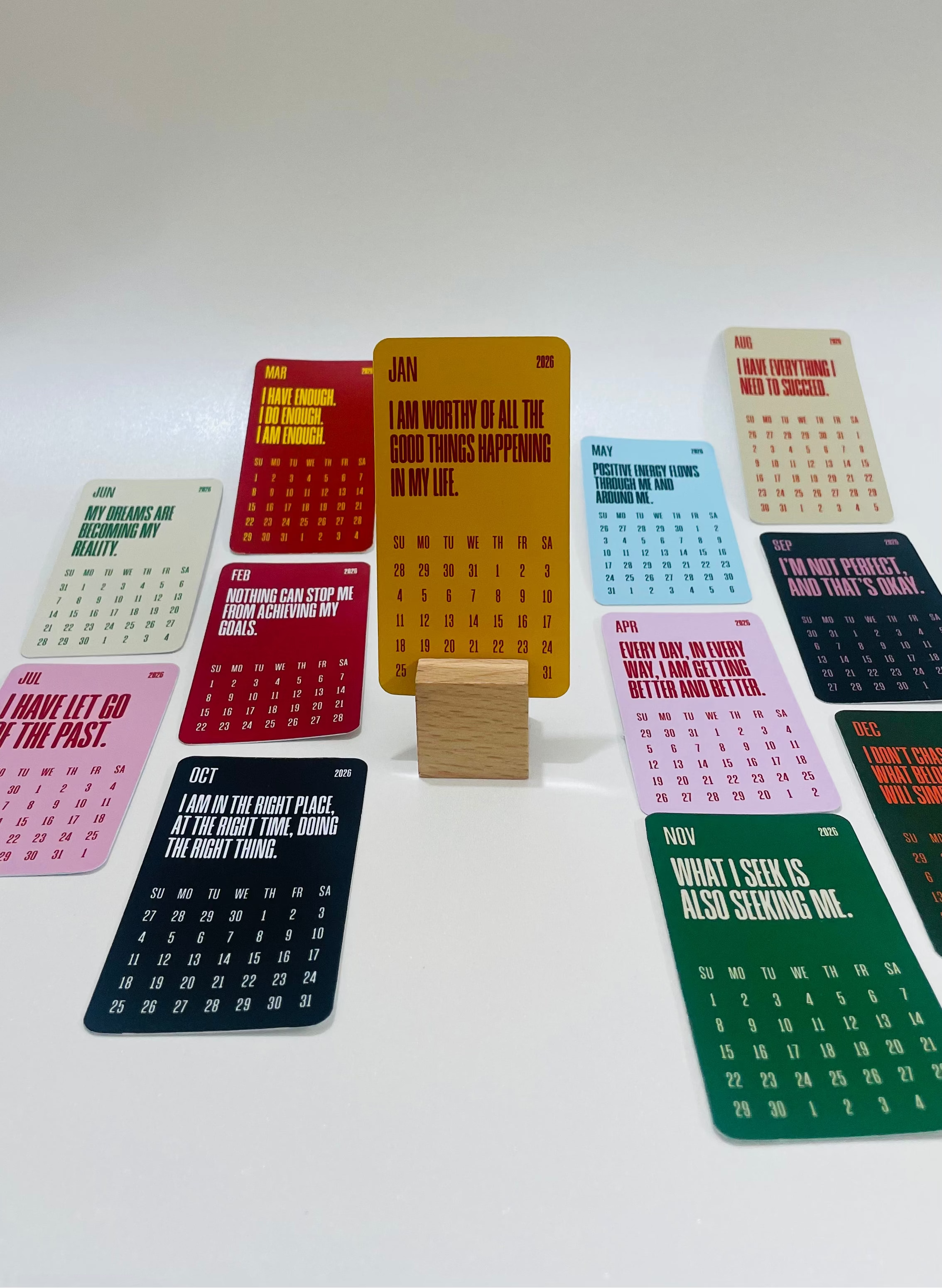 Success Mantra Desk Calendar 2026