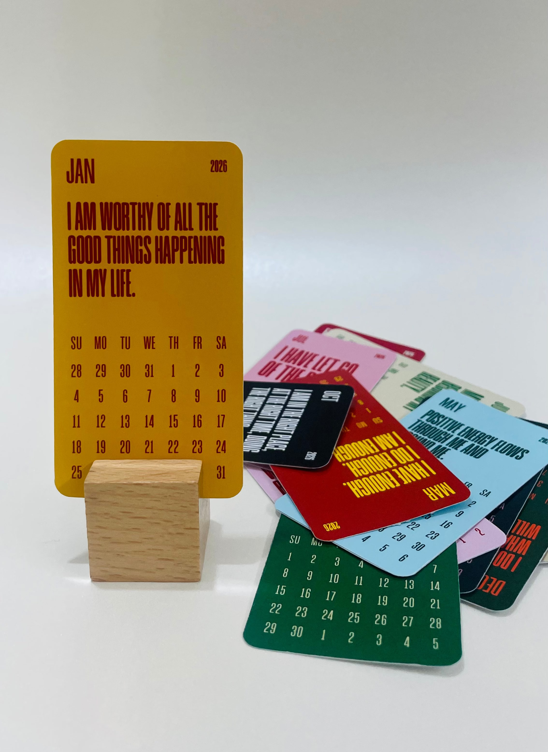 Success Mantra Desk Calendar 2026